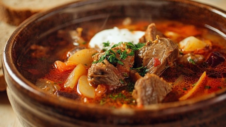 Бограч — Перші страви