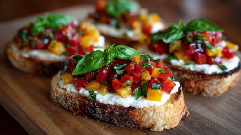 Брускетта з помідорами — Закуски