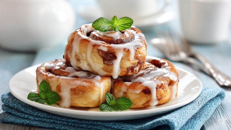 Булочки з корицею — Десерти