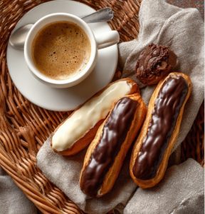 Еклери з кремом