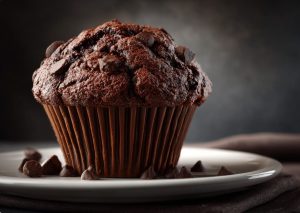 Кекс з шоколадом