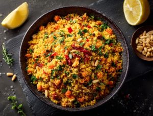 Кускус із овочами