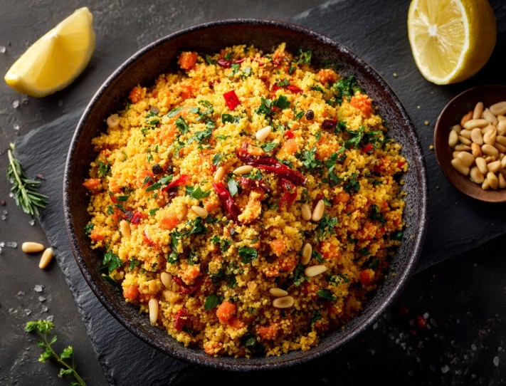 Кускус із овочами — Другі страви