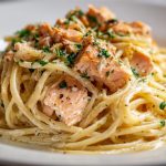 Паста з лососем