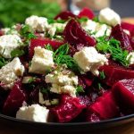 Салат із буряка та фети