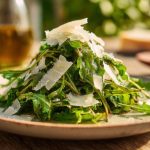 Салат із руколи та пармезану