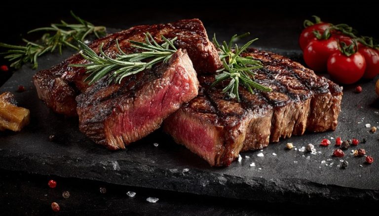 Стейк яловичий: покроковий рецепт ідеальної прожарки — Гаряча страва