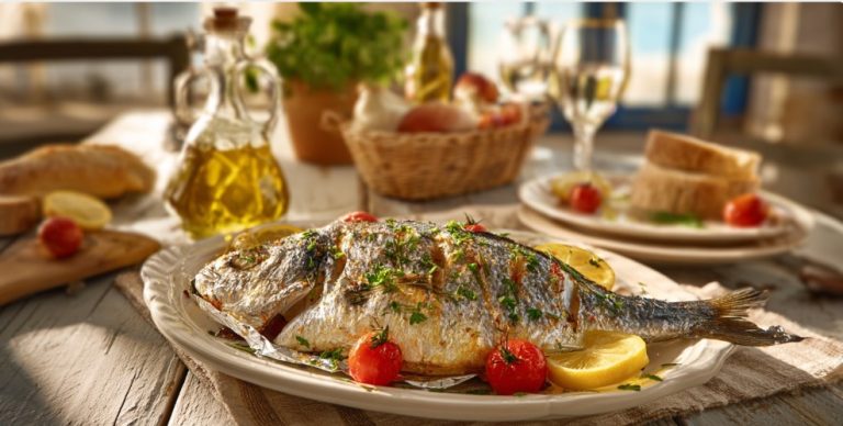 Запечена риба з лимоном — Вечеря