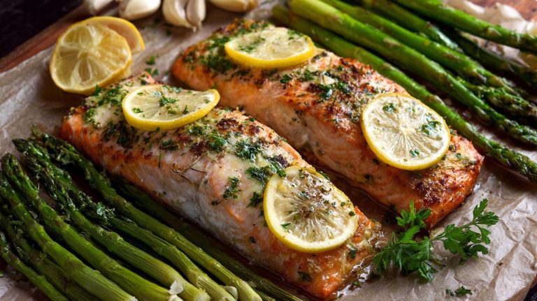 Запечене філе лосося — Другі страви