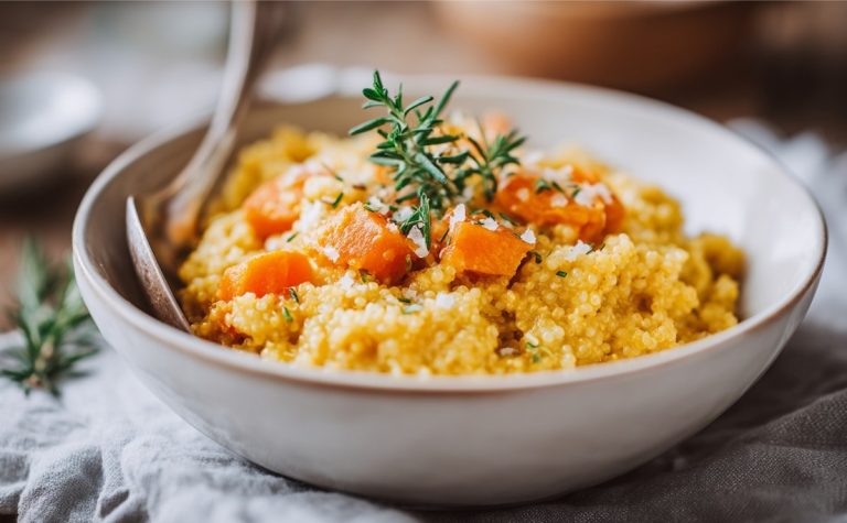 Каша пшоняна з гарбузом — Каша